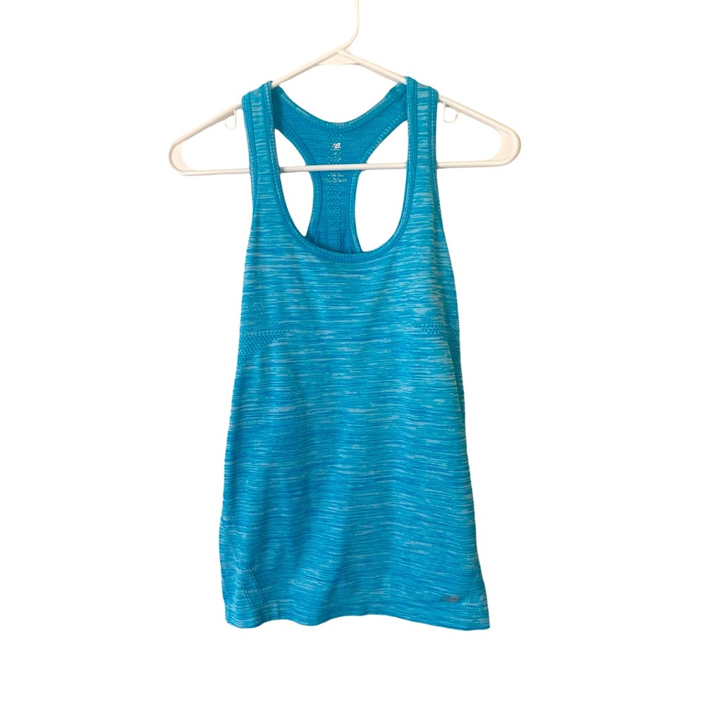 Nike Turquoise Stretch Fitted Tank Top